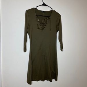Army Green Dress